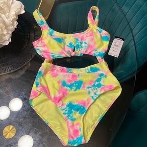 Endless waves Women’s one piece bathing suit cotton candy size medium (7-9)